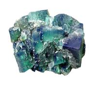 Green Fluorite Cluster Druzy Quartz Crystal for, Wicca, and Home Decor,100~200g