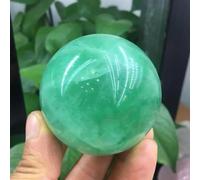 Green Fluorite Crystal Ball Ornaments (Size : 180-200g)