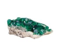 Green Fluorite Crystal Cluster Geode Druzy Raw Stone for Home Office Decor, Stone Collection and Aid,100~200g