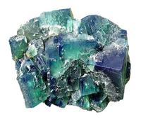 Green Fluorite Rough Stone Crystal Cluster Decor for Wicca, Collection, Display,200~300g
