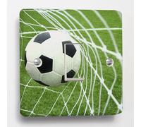 Green Football Soccer Light Switch Sticker Skin for Crabtree 4070 1 Way 1 Gang