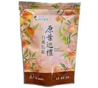 Green Footprint Peach Oolong Tea |18 Tea Bags | Product of Taiwan | Refreshing, Promote Digestion, Freshness of White Peach and Aromatic Taste of Oolong Tea