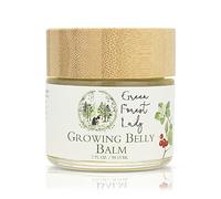 Green Forest Lady-Organic Growing Belly Balm to Support Skin as it Stretches in Pregnancy | Improves Elasticity | Moisturizes Skin | Soothes Itching | Rejuvenating Postpartum | 2 FL. OZ./59.15 ML.