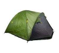 Green Four Person Tent Double Skin Dome-Summit, Camping, Holiday