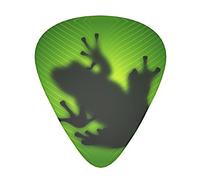 Green Frog 12 Pack Guitar Picks Guitar Plectrums for Electric Acoustic Bass Guitarï¼ˆSpec 0.46 0.71 0.96mmï¼‰