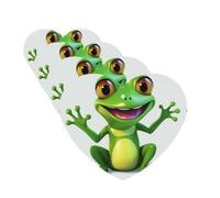 Green Frog Car Air Fresheners Cards 4 Pcs Hanging Fragrance Scented Cards Long-Lasting Car Aromatherapy Tablets for Wardrobe Bathroom Car Interior Mirror Pendant Gifts
