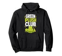 Green Frog Crochet Club Pullover Hoodie