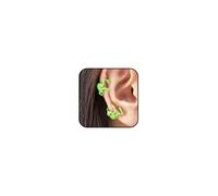 Green Frog Earrings for Women Christmas Stocking Stuffers Vintage Frogs Shaped Stud Earring Funny Cute 3D Animal Earrings Jewelry Gifts, Metal, No Gemstone