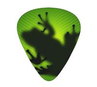 Green Frog Guitar Paddle 12 Pack Guitar Pickup Suitable For Playing Acoustic Guitars, Electric Guitars, Etc.