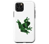 Green Frog Pacific Northwest Native American Indian Style Case for iPhone 11 Pro