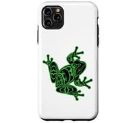 Green Frog Pacific Northwest Native American Indian Style Case for iPhone 11 Pro Max