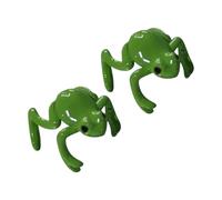 Green Frog Ring | Strange Frog Jewelry | Tree Frog Design Rings And Earrings | Adjustable Green Resin Frog Ring | Delicate Handmade Jewelry For Kids, C, See description, See description