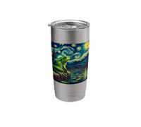 Green Frog Starry Night Frog Stainless Steel Insulated Tumbler