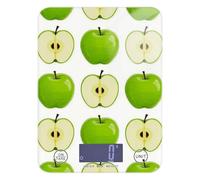 Green Fruit Cartoon Easy Clean Food Scale mini 11lb/0.18oz, 5kg/5g Kitchen Essential Scale with 4 Unit for Spices Cooking Keto (Batteries not Included)