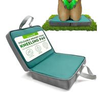 Green Garden Kneeling Pad - 1 Pack Kneeling Pads for Working on Knees, Foldable Memory Foam Knee Cushion with Handles for Gardening, Housework and DIY