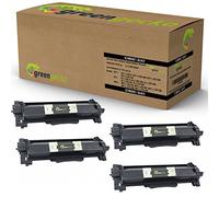 Green Gecko Toner replaces Brother TN/N 2420 black Black 4 x Toner schwarz