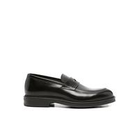 Green George penny-slot leather loafers - Brown 44