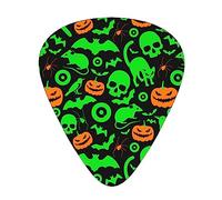 Green Ghost Horror Halloween Pumpkin High-Quality, Wear-Resistant And Tough Guitar Picks Give You A Different Musical Experience