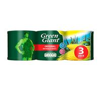 Green Giant Original Sweetcorn 3 x 340g (Pack of 8, total 24 Tins)