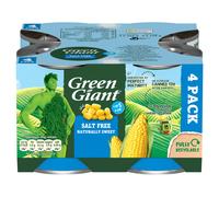 Green Giant Sweetcorn Salt Free 4 x 198g