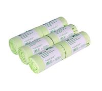 Green Giraffe 300 x 10L Compostable Caddy Liners - Food Waste Bin Liners - 6 Rolls