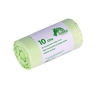 Green Giraffe 50 x 10L Compostable Caddy Liners - Food Waste Bin Liners - 1 Roll