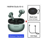 (Green GL n black) Global Version realme buds Air 6 TWS Earphone Hi-Res LHDC 5.0 Active Noise
