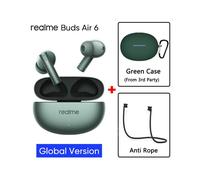 (Green GL n green) Global Version realme buds Air 6 TWS Earphone Hi-Res LHDC 5.0 Active Noise