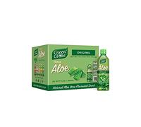 Green Globe Aloe Juice Drink - Original Aloe Vera for Hair & Skin, 500 ml (Pack of 20)