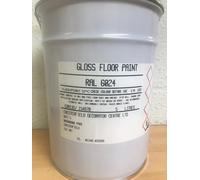 GREEN GLOSS floor paint 5l ral 6024