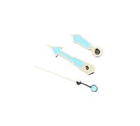 Green Glow Arrow Shaped Watch Hands Silver Black Edge Red Blue Orange Gray White Pointer Suitable for NH35 NH36 4R 7S Moveme(Navajo White)