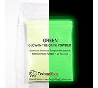 Green Glow in the Dark Pigment Powder 2oz