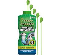 Green Gobbler Drain Clog Remover With 5 Pack of Drain Snake Tools | Drain Opener | Drain cleaner | Toilet Clog Remover