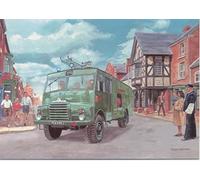 Green Goddess British Army Fire Engine Blank Birthday Fathers Day Card