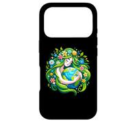 Green Goddess Earth Day Save Our Planet Women Girl Kid Case for iPhone 17 Pro
