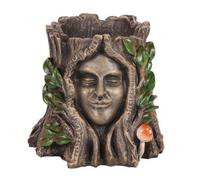 Green Goddess Resin Outdoor Planter Pot