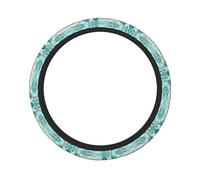 Green Gold Marble Thickened Steering Wheel Cover â€“ Durable, Non-Slip Car Steering Wheel Cover With Full-Print Design â€“ Universal Fit For Cars, Suvs, Trucks And Atvs