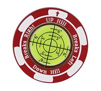 Green Golf Ball Marker, Green Golf Reader, Golf Putt Reading Ball Marker Rust Proof Zinc Alloy, Green Reading Aid High Accuracy,