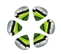 Green Golf Course print Guitar Picks, 12PCS Premium Celluloid Guitar Pick Medium for Acoustic Guitar, Electric Guitar, Bass