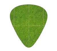 Green Grassland Fashion Colour Guitar Picks 12 Packï¼Œ For Acoustic Guitar Electric Guitar Ukulele