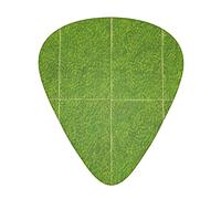 Green Grassland Guitar Plectrums Classical Triangle Bass Acoustic And Electric Guitar Plectrums For Guitarists 12 Pieces