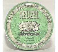 Green Grease Pomade 340g | Medium Hold & Shine | Men’s Hair Styling Wax