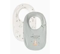 Green Guess How Much I Love You Bibs 2 Pack One Size