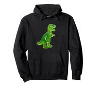 Green Gummy Dinosaur - Funny Sweet Candy Art Pullover Hoodie