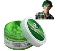 Green Hair Dye Disposable - Temporary Formula, Vibrant Short-Lasting Color, Easy Application, Ammonia-Free, Safe for Home Use & Temporary Hair Transformation (Green)