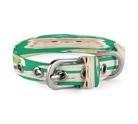 Green Hamster Fruit Dog Collar Classic Adjustable Pet Collar Soft and Fancy,Dog Collars Easy Clean and Comfortable for Small Medium Dogs Pet Supplies Accessories