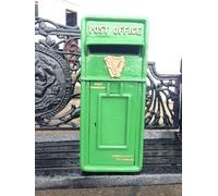 Green Harp AnPost Cast Iron Post box