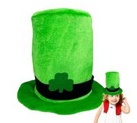 Green Hat, St Patrick Hat, St Patricks Day Green Leprechaun Hat, Deluxe Leprechaun Hat, Teens Saint Patricks Costume Hats for St Patrick, Gatherings