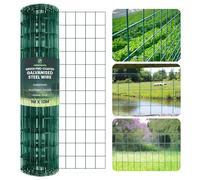 Green Haven Chicken Wire Garden Fence | Galvanised Wire Mesh Roll 1Mx10M