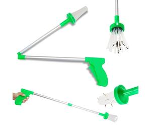 Green Haven Extendable Spider Catcher - Foldable Long Handle for Gentle Insect Removal, Safe Home and Garden Pest Control, Effective Bug Trap for Spiders, Wasps, Bees, Moths
